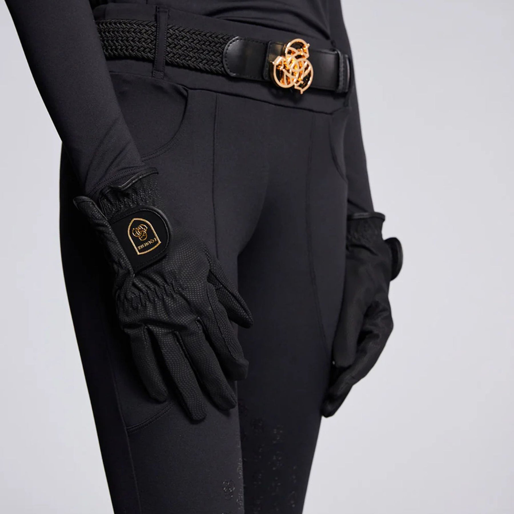 Equieire Kids Ava Riding Leggings in Black