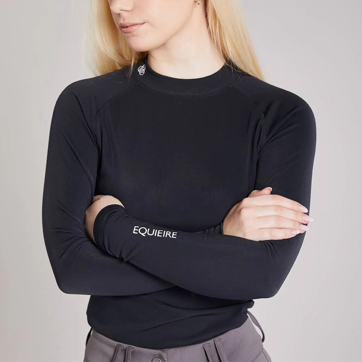 Equieire Unisex Alex Baselayer in Charcoal