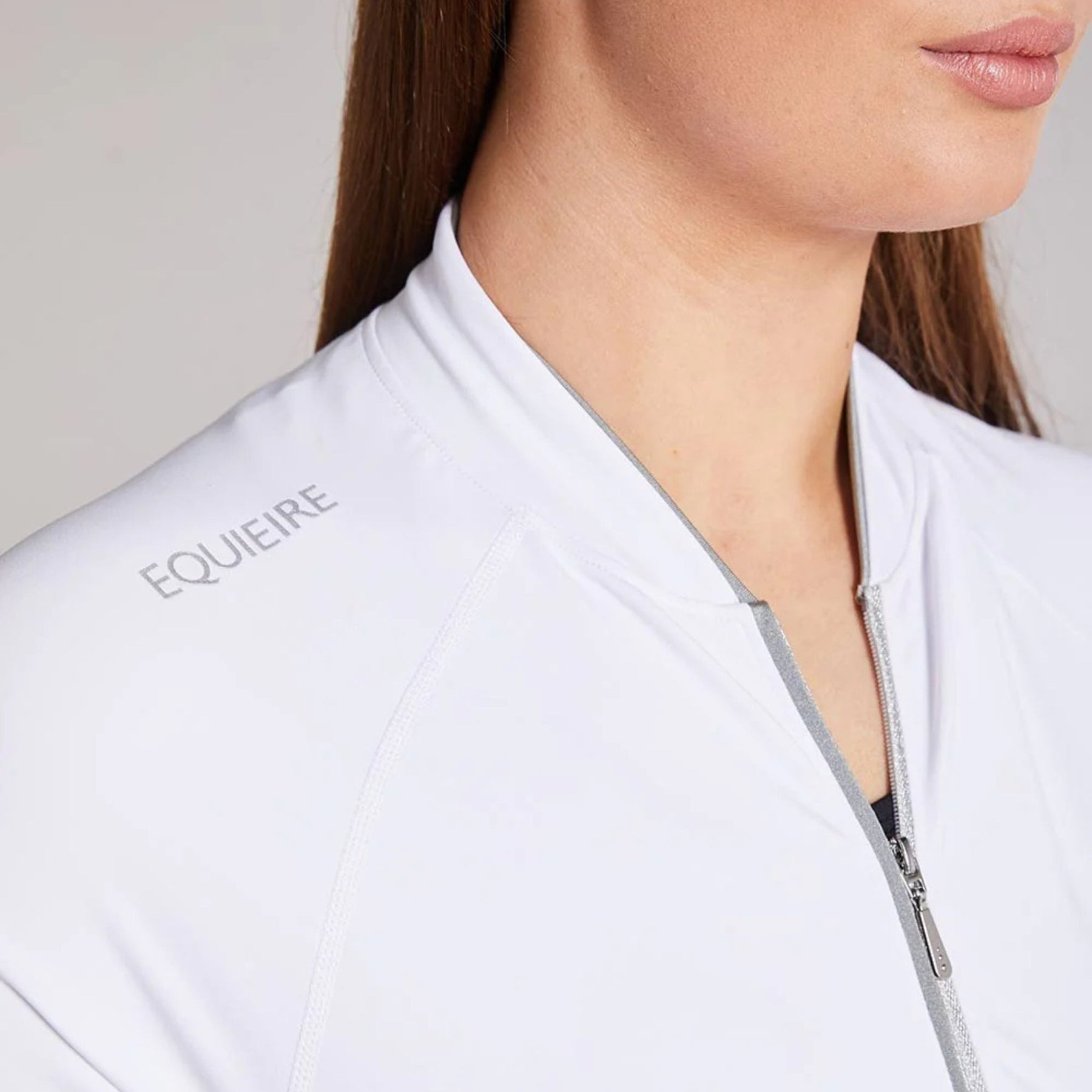 Equieire Women's Ella Competition Shirt in White