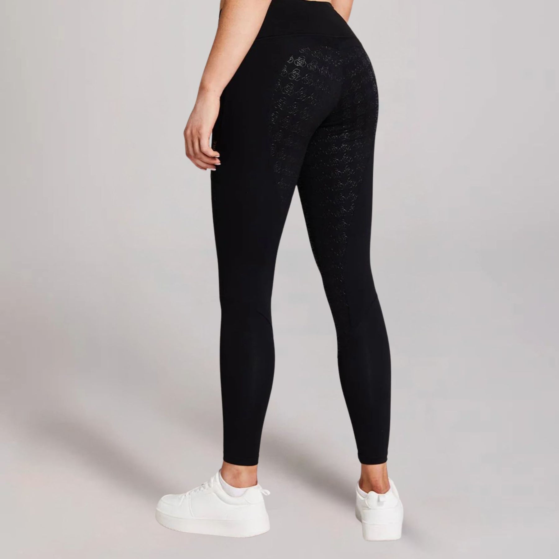 Equieire Women's Eve Compression Full-Seat Riding Tights in Black