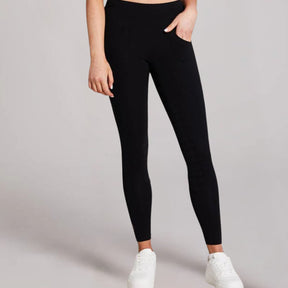 Equieire Women's Jessica 3/4 Grip Perform Riding Leggings in Black