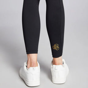 Equieire Women's Jessica 3/4 Grip Perform Riding Leggings in Black