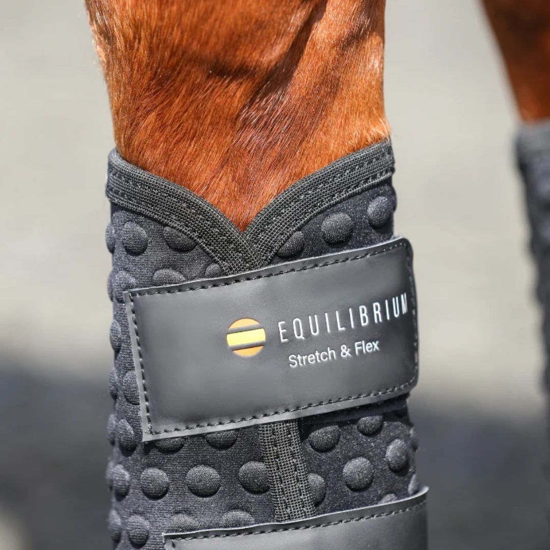 Equilibrium Stretch and Flex Flatwork Wraps in Black