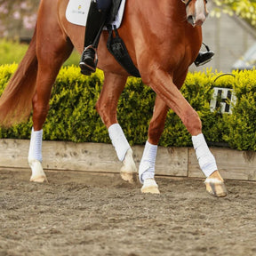 Equilibrium Stretch and Flex Flatwork Wraps in White