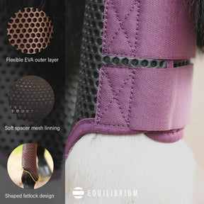 Equilibrium Tri-Zone Brushing Boots in Black