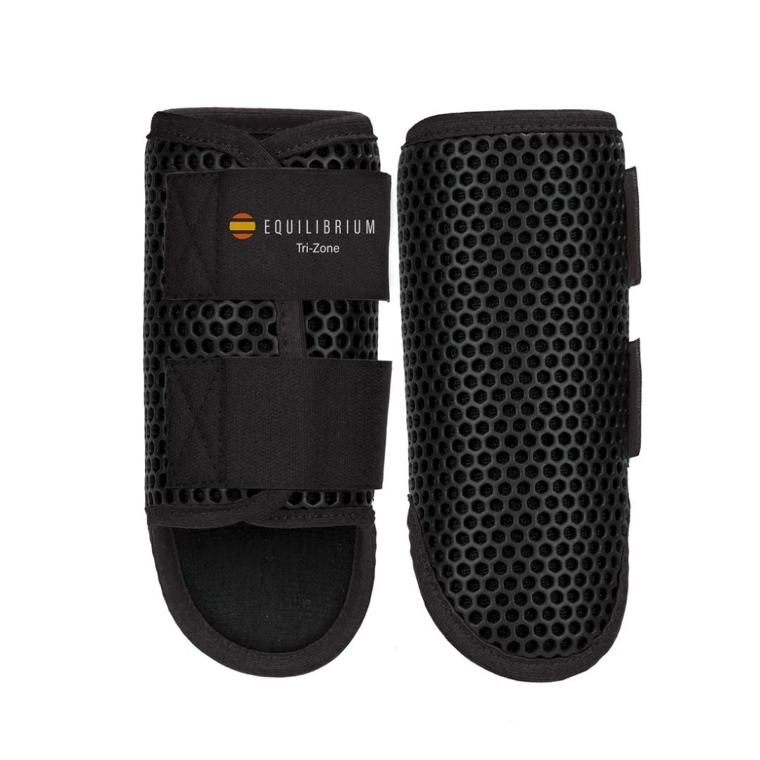 Equilibrium Tri-Zone Brushing Boots in Black