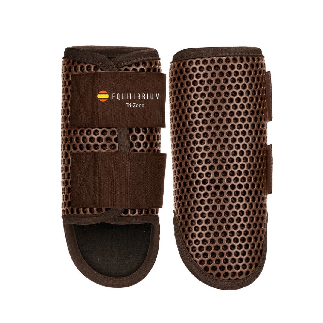 Equilibrium Tri-Zone Brushing Boots in Brown
