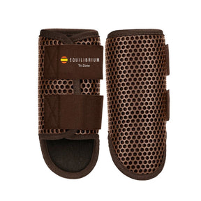 Equilibrium Tri-Zone Brushing Boots in Brown