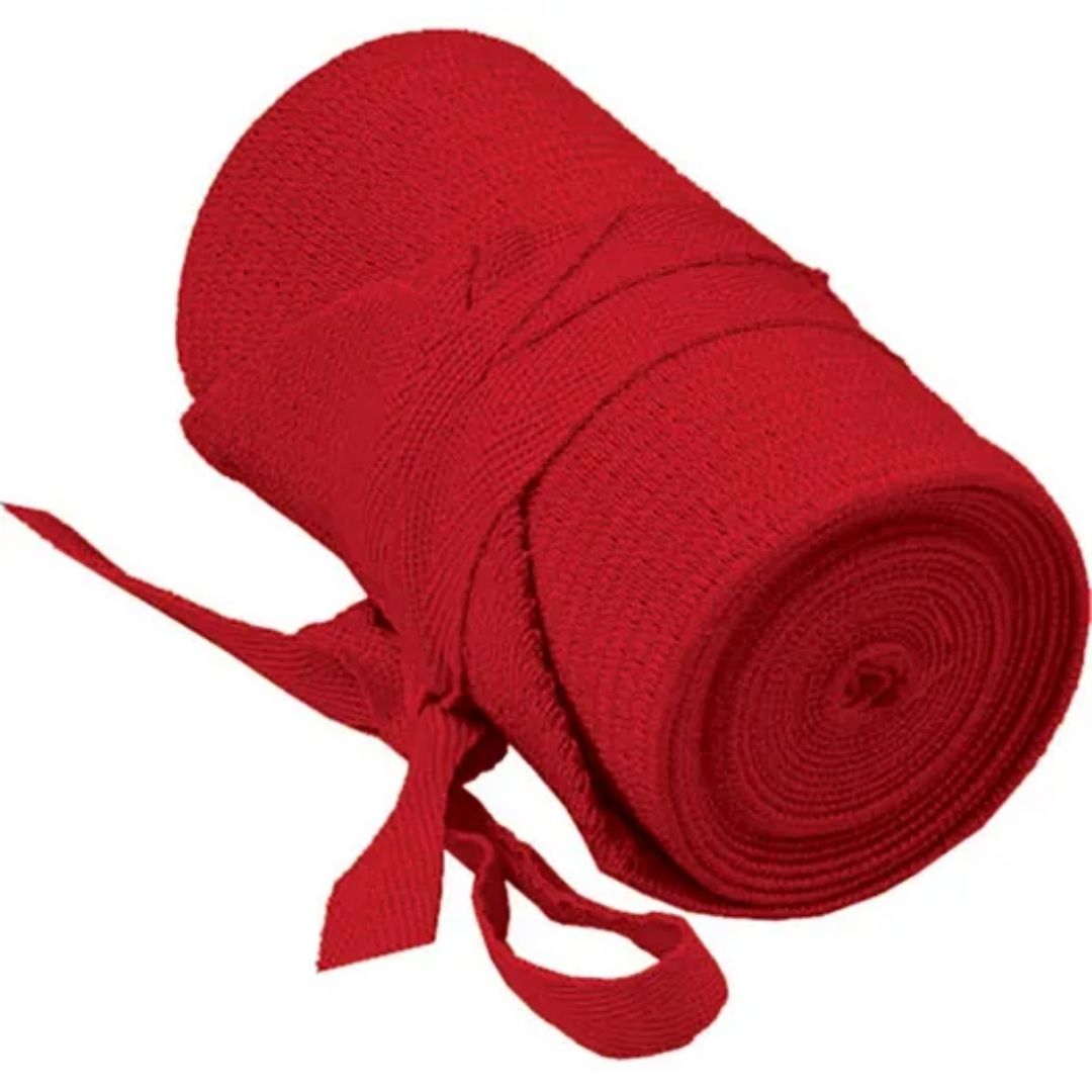 Equisential Tail Bandage in Red