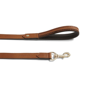 Fairfax & Favor Bakewell Leather Dog Lead in Tan