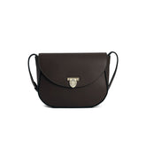 Fairfax & Favor Blenheim Leather Saddle Bag in Mahogany
