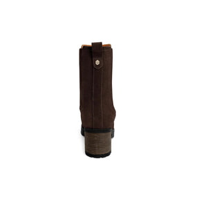Fairfax & Favor Boudica Heeled Ankle Boot in Chocolate