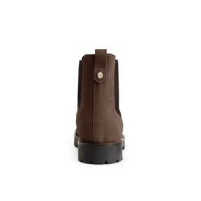 Fairfax & Favor Boudica Sheepskin Lined Ankle Boot in Fog