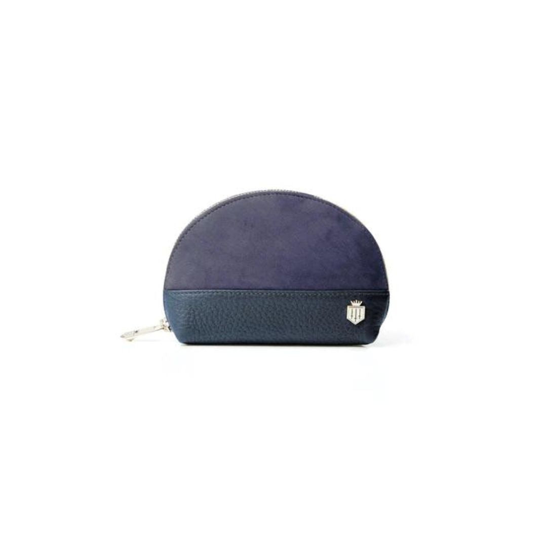 Fairfax & Favor Chiltern Suede Coin Purse in Ink