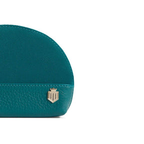 Fairfax & Favor Chiltern Suede Coin Purse in Ocean Blue