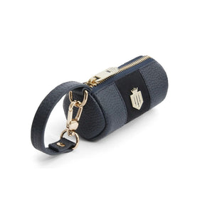 Fairfax & Favor Dog Waste Bag Holder in Scotchgrain Navy