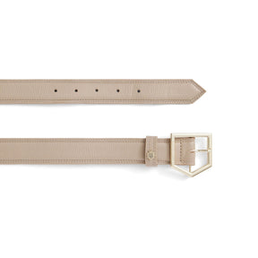 Fairfax & Favor Felbrigg Leather Belt in Stone