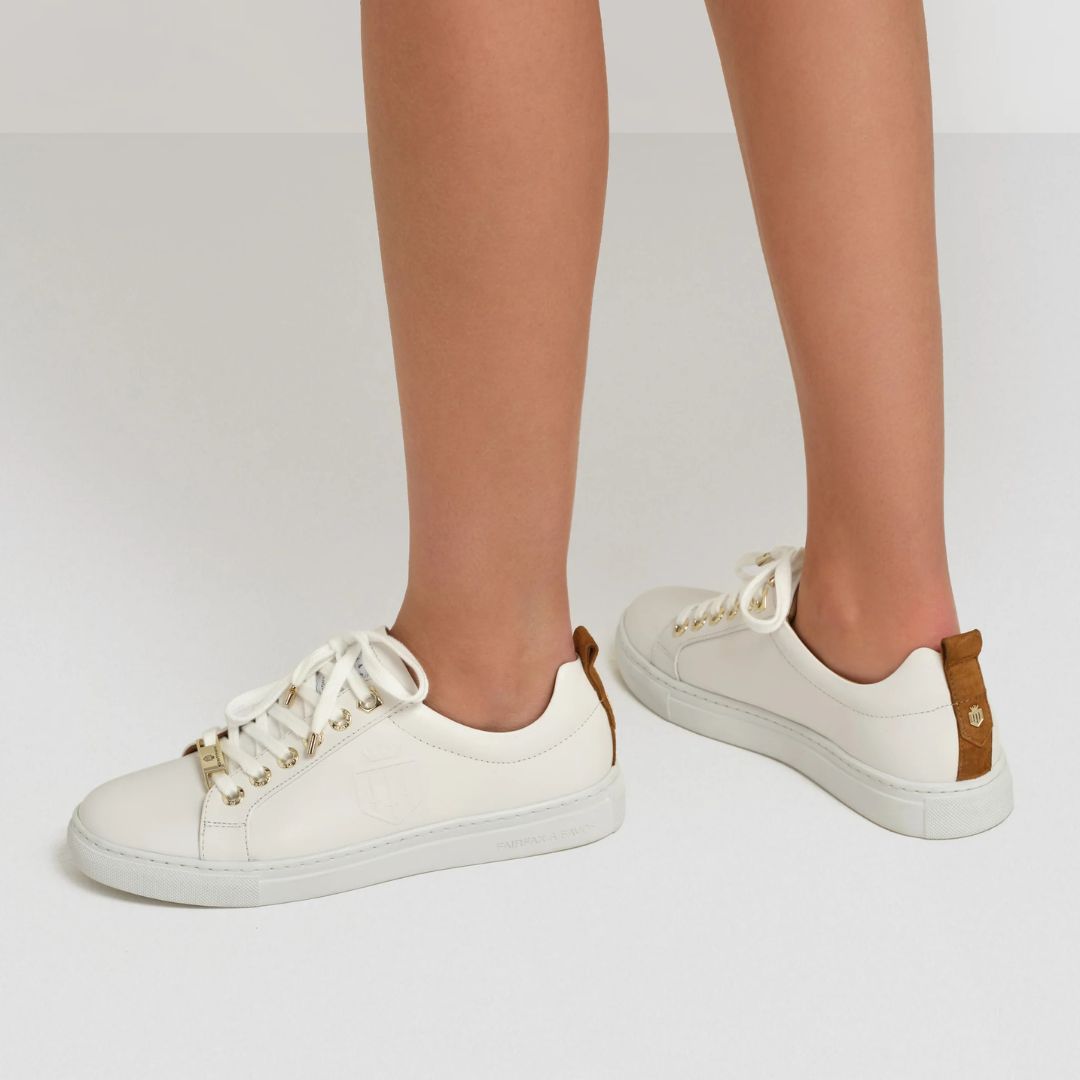 Fairfax & Favor Finchley Trainer in White