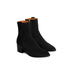 Fairfax & Favor Ludlow Heeled Ankle Boot in Black