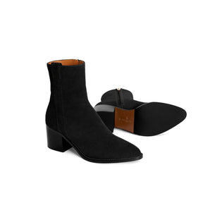 Fairfax & Favor Ludlow Heeled Ankle Boot in Black