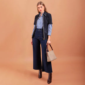 Fairfax & Favor Mini Tetbury Leather Tote Bag in Stone