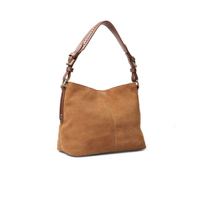Fairfax & Favor Mini Tetbury Suede Tote Bag in Tan