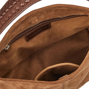 Fairfax & Favor Mini Tetbury Suede Tote Bag in Tan