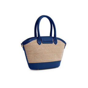 Fairfax & Favor Mini Windsor Basket Bag in Porto Blue