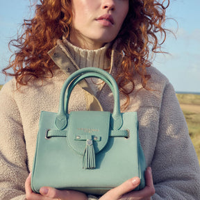 Fairfax & Favor Mini Windsor Handbag in Mint