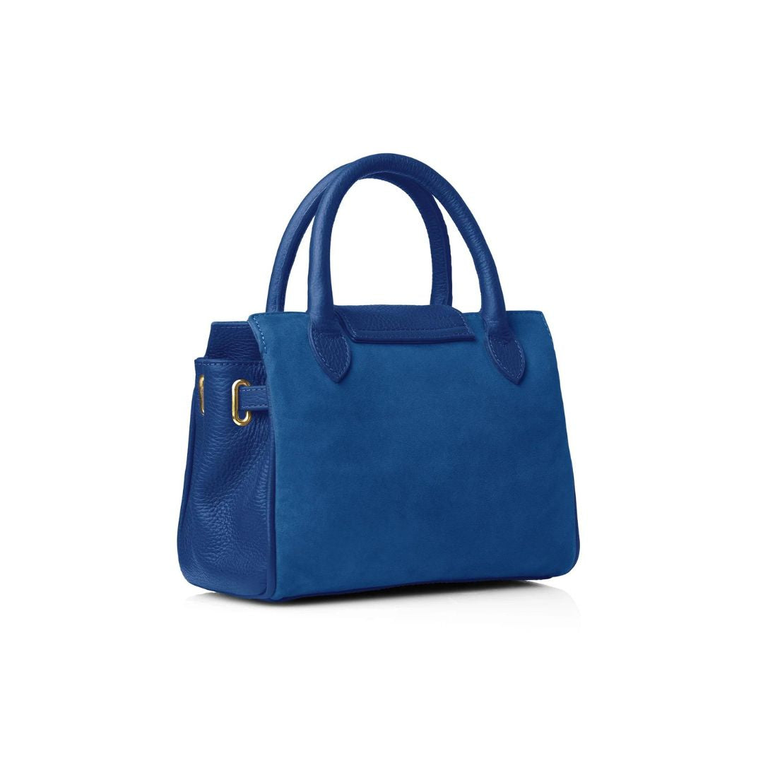 Fairfax & Favor Mini Windsor Handbag in Porto Blue