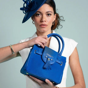 Fairfax & Favor Mini Windsor Handbag in Porto Blue