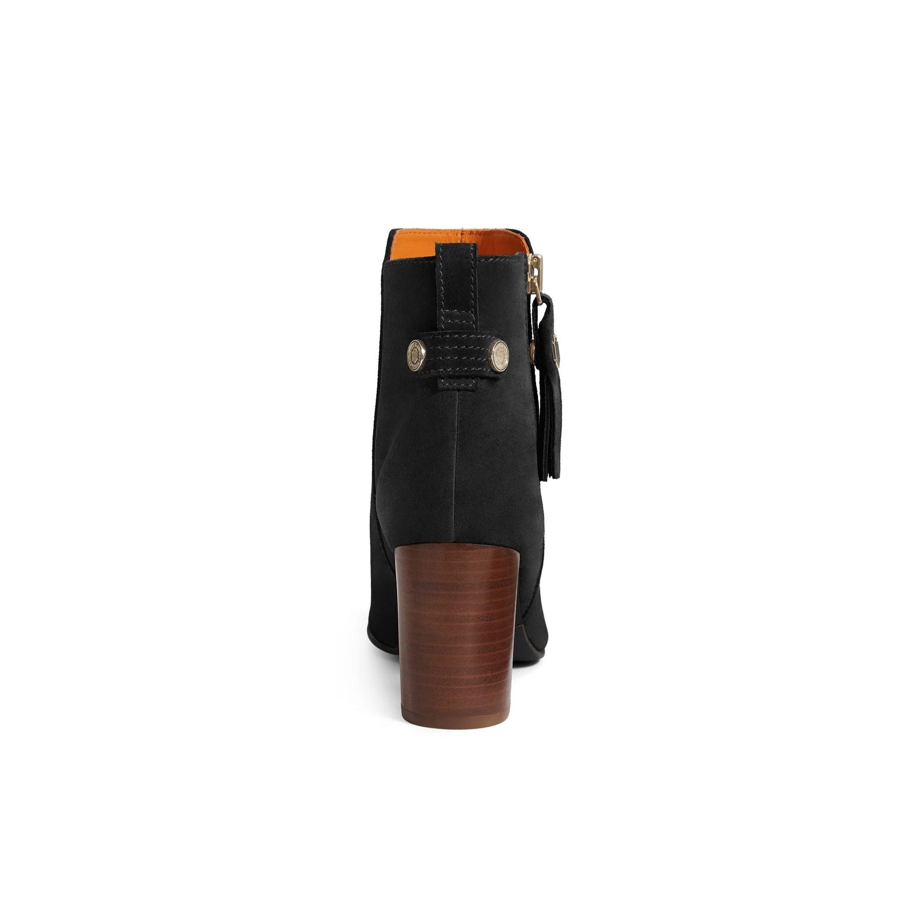 Fairfax & Favor Oakham Suede Ankle Boot in Black