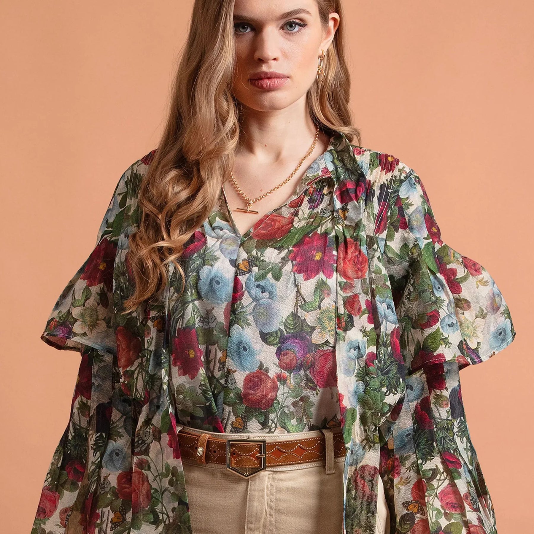 Fairfax & Favor Ohio Leather Belt in Tan