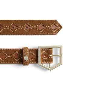 Fairfax & Favor Ohio Leather Belt in Tan