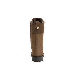 Fairfax & Favor Shearling Lined Anglesey Boots in Fog Nubuck
