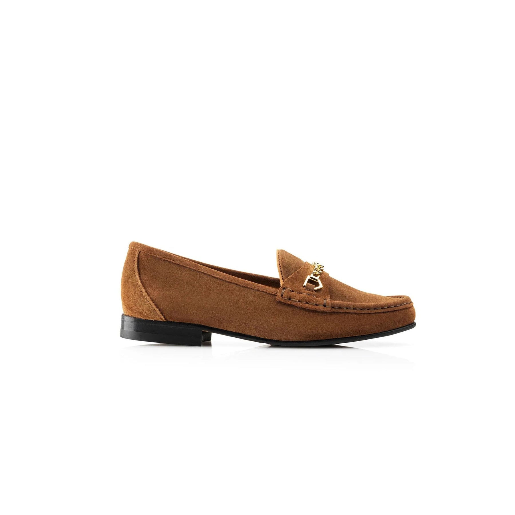 Fairfax & Favor Women's Apsley Suede Loafer in Tan