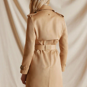Fairfax & Favor Women's Bailey Water-resistent Trench Coat in Sand