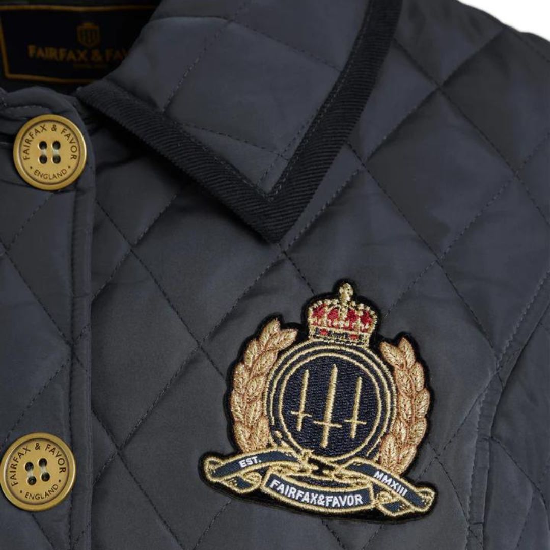 Fairfax & Favor Women's Bella Quilted Jacket in Navy