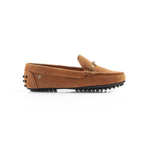 Fairfax & Favor Women's Trinity Driving Shoes in Tan