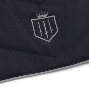 Fairfax & Favor Charlotte Padded Dog Coat in Navy