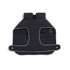 Fairfax & Favor Charlotte Padded Dog Coat in Navy