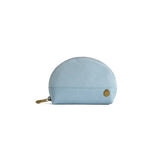 Fairfax & Favor Chiltern Suede Coin Purse in Sky Blue