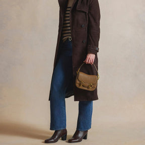 Fairfax & Favor Connie Handle Handbag in Tan Leather