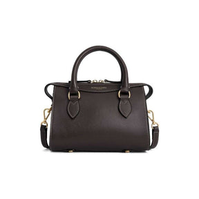 Fairfax & Favor Mini Kew Handle Bag in Mahogany Leather