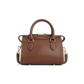 Fairfax & Favor Mini Kew Handle Bag in Tan Leather
