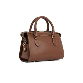 Fairfax & Favor Mini Kew Handle Bag in Tan Leather
