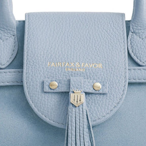 Fairfax & Favor Mini Windsor Handbag in Sky Blue