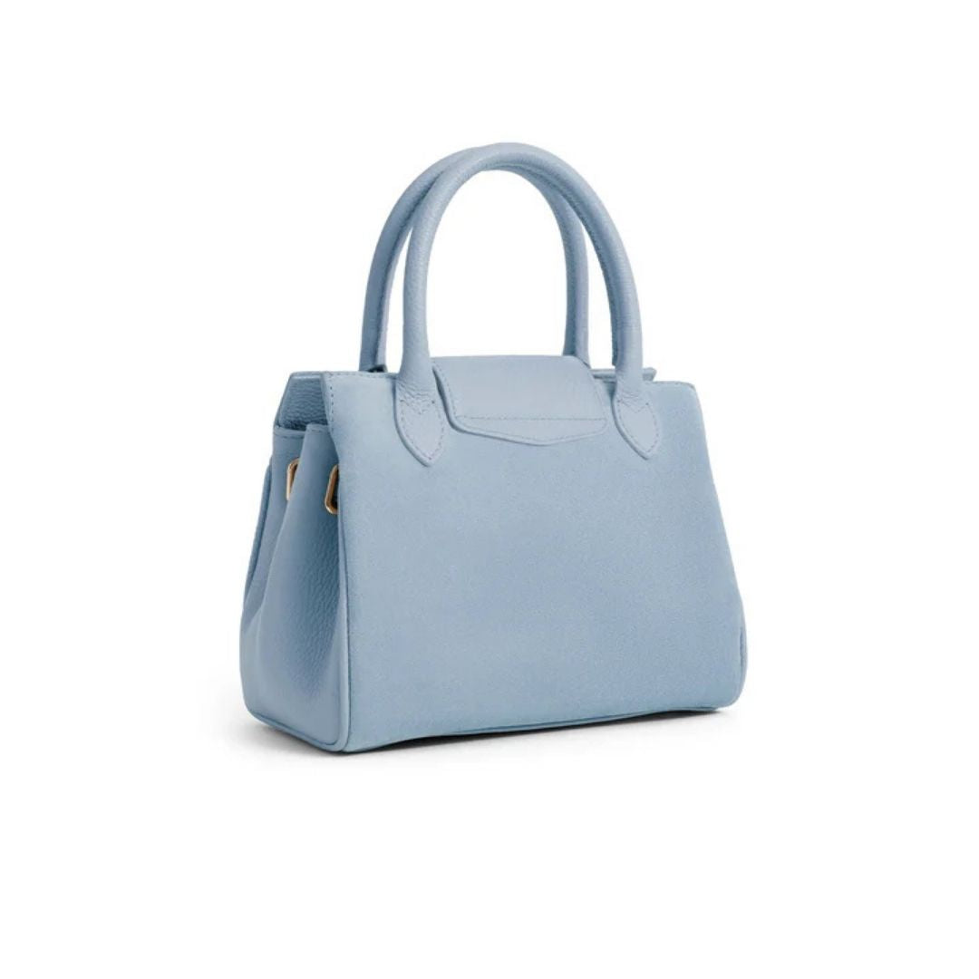 Fairfax & Favor Mini Windsor Handbag in Sky Blue