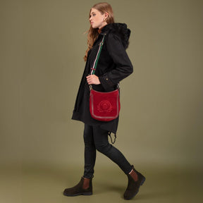 Fairfax & Favor Boudica Shearling Lined Ankle Boot in Moss Green