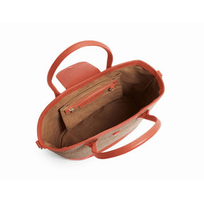 Fairfax & Favor Windsor Basket Bag in Melon